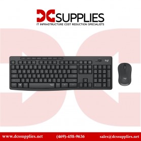 Logitech 920-009782 MK295 Silent Wireless Keyboard & Mouse Combo Graphite