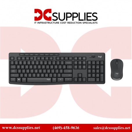 Logitech 920-009782 MK295 Silent Wireless Keyboard & Mouse Combo Graphite Logitech 920-009782 MK295 Silent Wireless Keyboard & Mouse Combo Graphite