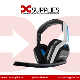 Logitech 939-001876 Gaming A20 Wireless Gaming Headset for PlayStation 4 & 5 (Black/White/Blue)