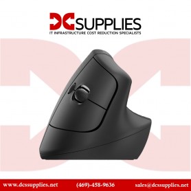 Logitech 910-006492 Lift for Business Left, Vertical Ergonomic Mouse - Left-Handed- Graphite