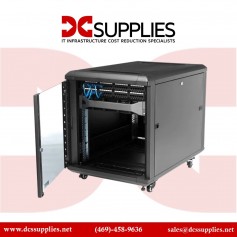 StarTech.com RK1236BKF 12U AV Rack Cabinet - Network Rack