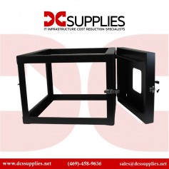 StarTech RK619WALLOH 4-Post 6U Hinged Wall-Mount Network Frame Server Rack