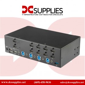 StarTech SV231TDPU34K 2 Port Triple Monitor DisplayPort KVM Switch
