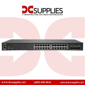 SonicWall 02-SSC-8376 rack mountable Ethernet switch 28 port