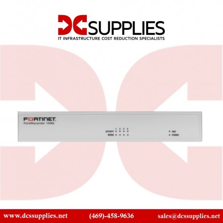 Fortinet FRC-100G FortiRecorder 100G 16 Channels 2TB Storage Standalone NVR