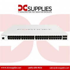 Fortinet FS-148F-FPOE FortiSwitch 148F-FPOE Managed 48 Ports Ethernet Switch