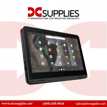 Lenovo 82JB003XUS 11.6" 500e 32GB Multi-Touch 2-in-1 Chromebook Gen 3 (Wi-Fi Only)