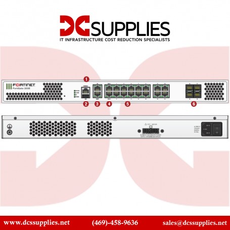 Fortinet FG-601E-BDL-950-12 FortiGate 601E UTM Bundle FortiCare Security Appliance