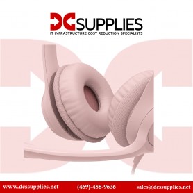 Logitech 981-001280 H390 USB Computer Headset Rose