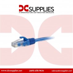 C2G 00704 30ft Cat6a Snagless Unshielded Ethernet Patch Cable Blue