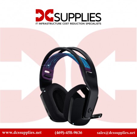 Logitech 981-000971 G G535 LIGHTSPEED Wireless Headset (Black)