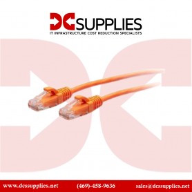 C2G 50836 1ft (0.3m) Cat6a Snagless Unshielded Ethernet Patch Cable - Orange