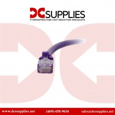 C2G 50818 2ft Cat6a Snagless UTP Ethernet Network Patch Cable Purple