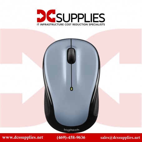 Logitech 910-006824 M325S Wireless Mouse - Small Symmetrical Design Light Silver