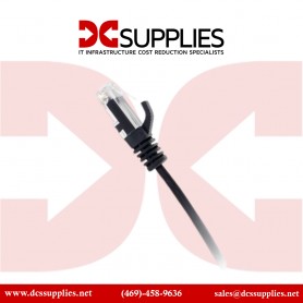 C2G 00727 5ft Cat6a Snagless Unshielded Ethernet Patch Cable Black