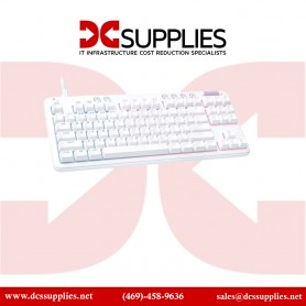 Logitech 920-010670 G713 Mechanical Gaming Keyboard (White Mist, GX Red Switches)