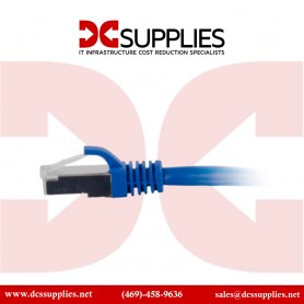 C2G 00680 9ft Cat6a Snagless Shielded Ethernet Patch Cable Blue