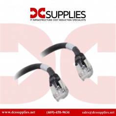 C2G 00720 25ft Cat6a Snagless Shielded Ethernet Patch Cable Black