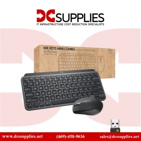 Logitech 920-011048 MX Keys Mini Combo for Business , Compact, Wireless Keyboard & Mouse