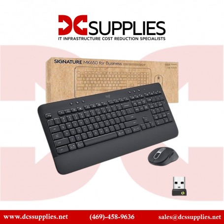 Logitech 920-010909 Signature MK650 Combo for Business Wireless Mouse and Keyboard Combo