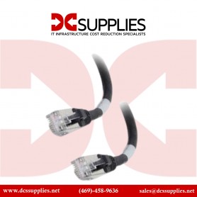 C2G 00708 3ft Cat6a Snagless Shielded Ethernet Patch Cable Black
