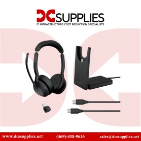 Jabra 25599-999-899-01 Evolve2 55 Link380c USB-C Stereo Wireless Headset