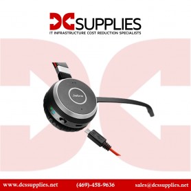 Jabra 6599-833-399 Evolve 65 SE Link380A MS Stereo Headset with Charging Stand
