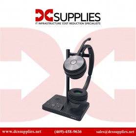 Yealink WH62-DUAL-UC Headset on-ear DECT wireless Optimized for UC