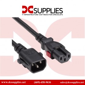Ruckus PCUSA-C15 power cable NEMA 5-15 to IEC 60320 C15  6 ft