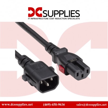 Ruckus PCUSA-C15 power cable NEMA 5-15 to IEC 60320 C15  6 ft