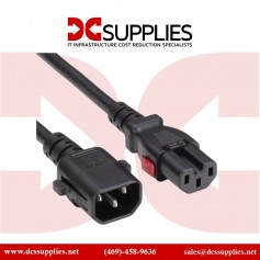 Ruckus PCUSA-C15 power cable NEMA 5-15 to IEC 60320 C15 6 ft