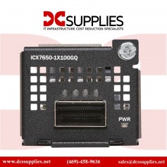 Ruckus ICX7650-1X100GQ 1 Port 100GBE QSFP28 Expansion Module
