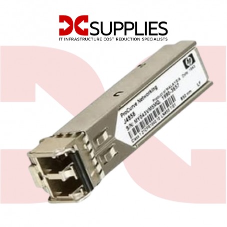 HPE Aruba J4858D 1G SFP LC SX 500m OM2 MMF Transceiver