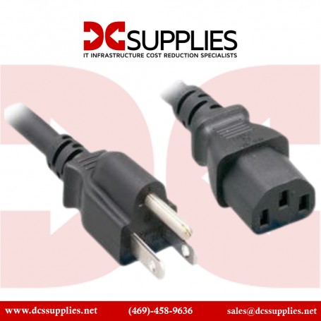 Ruckus Wireless PCUSA2 Power Cord NEMA 5-15 to C13, 6ft