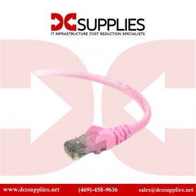 Belkin A3L980-04-PNK-S 4FT Cable CAT6 UTP Patch-Snagless RJ45 M/M Pink