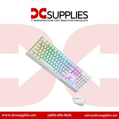 MSI (VIGORGK30CW) KB Vigor GK30 Combo White Keyboard and Mouse (GK30 White+GM11 White