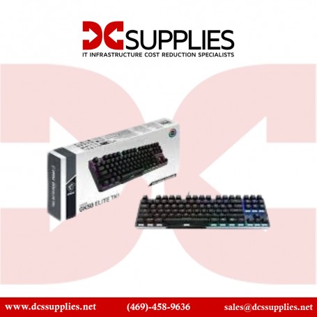 MSI (GK50TKLB) Vigor GK50 ELITE TKL LL US Gaming Keyboard