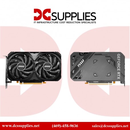 MSI G406TV2XB8C GeForce RTX 4060 Ti VENTUS 2X BLACK OC 8GB Graphics Card