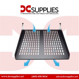 StarTech.com CABSHELF22V 2U 19in vented server rack