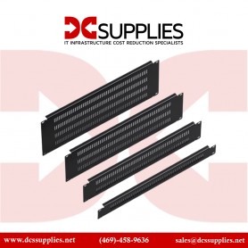 StarTech.com RKPNLHV2U Black Steel Ventilated Front Panel