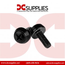 StarTech.com M6 x 12mm - M6 Mounting Screws and Cage Nuts