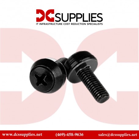 StarTech.com M6 x 12mm - M6 Mounting Screws and Cage Nuts