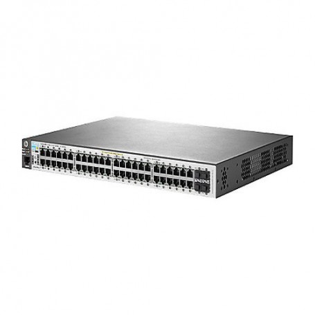 HPE J9772A Aruba 2530-48G-PoE+ 4SFP 370W 48 ports Managed Rack-Mountable Switch