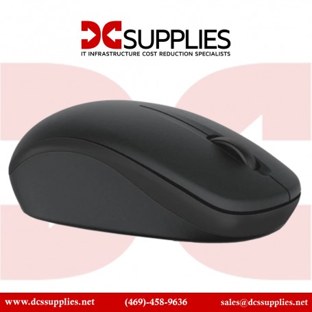 Dell WM126-BK Wireless Optical Mouse WM126 Black 570-Aalk