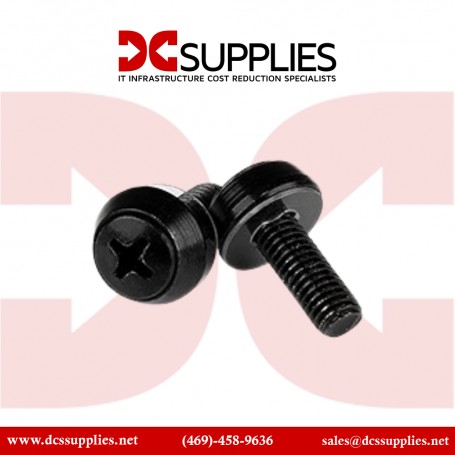 StarTech.com 50 Package M5 Mounting Screws Cage Nuts Server