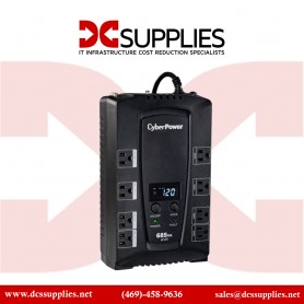 CyberPower CP685AVRLCD 685VA / 390W UPS with LCD Status Panel Office Software - CP685AVRLCD