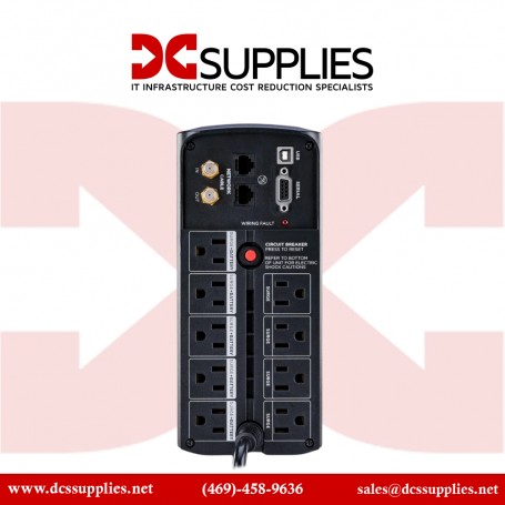 CyberPower CP850AVRLCD 850VA/510W Line-Interactive UPS with AVR, LCD Display, 9 Outlets