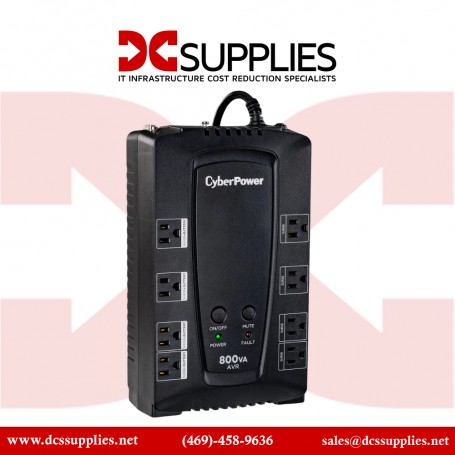 CyberPower CP800AVR 800VA/450W Line-Interactive UPS with 8 NEMA Outlets