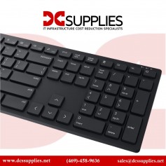 Dell KM5221WBKB-US KM5221W Pro Wireless Keyboard and Mouse Combo (Black)