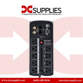 CyberPower CP1000AVRLCD Intelligent LCD UPS System, 1000VA/600W, 9 Outlets, AVR, Mini-Tower,
